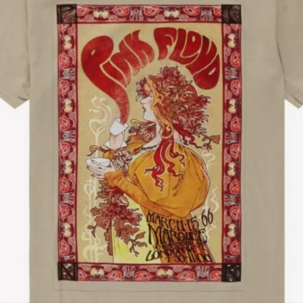 Pink Floyd Marquee Tee Shirt Boho 2X New Tags Hot Topic - Picture 2 of 2